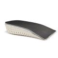 Height Increase Half Shoe Insoles Heel Insert Sports Shoes Pad Cushion Arch Support Unisex 2-5 CM Invisible Heighten Sole Insole. 