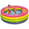 INTEX - Sunset Glow Baby Pool For Kids Inflatable Kids Bath Tub For Children - 4FT. 