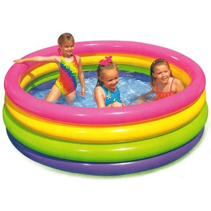INTEX%20-%20Sunset%20Glow%20Baby%20Pool%20For%20Kids%20Inflatable%20Kids%20Bath%20Tub%20For%20Children%20-%204FT%20-%20Image%202