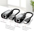 High-Speed USB to RJ45 Ethernet Adapter for 150ft CAT5/CAT6 Network Cable - Plug and Play Laptop Network Interface USB Extender USB EXTENDER REPEATER. 