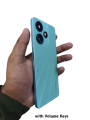 Infinix Hot 30 Back Battery Cover with Side Ring and Keys , Infinix Hot 30 Ring Back / Mid Back Replacement. 