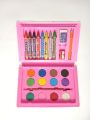 24 pcs Multi Coloring Art Case set Color Kit ,Sketch Paint Color/ Set With Button Box Best Quality for kids.. 