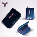 Bibosi New Card Holder 11 Slot PU Leather Small Zipper Wallet for Men & Women. 