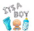 Its A boy / its a Girl balloons Set for Baby shower Its a boy balloon decoration its a Girl balloon Decoration. 