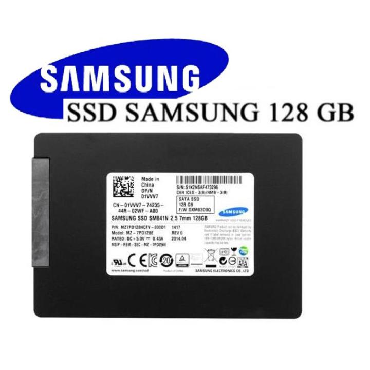 Samsung 128GB SSD 2.5" SATA 6Gb/s Solid State Drive