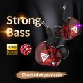 HLstar® QKZ AK6 EDX 1DD In Ear Earphones HIFI Bass Handsfree Earbuds Monitor Earphones Sport Noise Cancelling Headset ES4 ZST X ED9 ED12 ZS3. 