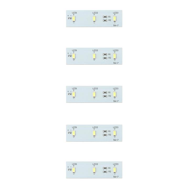 5X for Refrigerator LED Light Strip Bar Replacement for Electrolux Refrigerator ZBE2350HCA SW-BX02B Repair Part