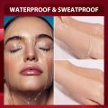 FV Waterproof Foundation with Medium Coverage, Oil-free & Long Lasting, Lightweight, Matte Foundation for Oily/Normal Skin, Sweat-resistant Liquid Makeup Foundation for Face, 30g, Natural Beige. 