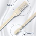 【HOT】 Comb Tooth Nose Hair Trimmer Small Portable Nasal Cleaner Easy Cleaning Reusable Hair Remover Manual Nose Hair Removal Tools. 