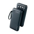 VEN-DENS PB058 High Quality Power Bank full fast charging 10000mAh full fast charging | ⚡ 3-in-1 Built-in Cables Flight Friendly ✈️ Universal Portable Charger. 