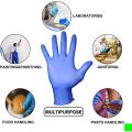 1 pair Nitrile Disposable Gloves for RESIN ART for safety precaution and epoxy resin work. 