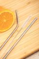14AM Steel Straws + Straw Cleaning Brush | Straws for Drinking Juice | Metal Straw | Eco Friendly Products | Stainless Steel Straw | Strow | Straw for Kids | Reusable Straw | Steel Sipper with Straw. 