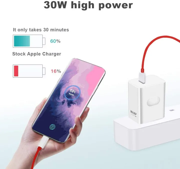 Warp%20Charger%20for%20OnePlus%20with%20Fast%20Charging%20Cable%20USB%20A%20to%20USB%20C%20-%2030W%20Power%20Adapter%20for%20OnePlus%207T%20Pro%20OnePlus%207%20pro%20OnePlus%208%20pro%20OnePlus%208%20-%20Image%207