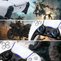 【Premium Quality】EGM PS4 Wireless Game Controller RS-5 Pro Ultimate Gaming Experience with 6-Axis Gyro, Dual Vibration, and Type-C Port Compatibility for PS4, Windows, and Laptop. 
