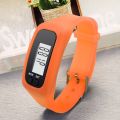 convenient Fitness Tracker Wrist Watch Pedometer Sports Step Count LCD Display Smart Bracelet Waterproof Silicone Exercise Pedometer Adult Kid Sport Supplies. 