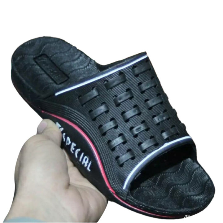 rubber nylon slippers shoes for men premium quality