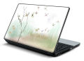 Soft World Of Summer, Firefox persona, grass, bird, flowers Laptop Skin Vinyl Sticker Decal, 12 13 13.3 14 15 15.4 15.6 inch Laptop Skin Sticker Cover Art Decal Protector Fits All Laptops. 