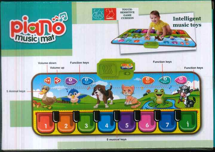 Kids Interactive Learning Chart Numeral Piano Keys Letters and Words Talking ABC Interesting Learning Material