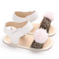 Kidlove 1 Pair Baby  Shoes Artificial Pu Breathable Soft Sole Non-slip Sequins Decoration Princess Style Toddler Sandals For Summer color. 