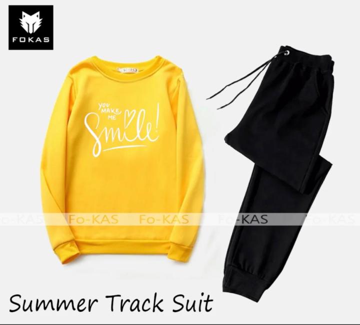 SMILE GIRLS HOODIE TRACKSUIT main image 0