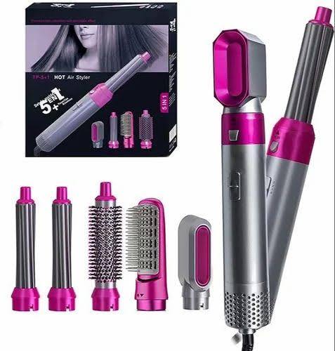 Majestu%205%20in%201%20Hair%20Dryer%20Set%20Hot%20Air%20Comb%20Blow%20Volumizer%20Brush%205%20in%201%20Hair%20Styler%20Hot%20Air%20Styler%205%20in%201%20Curling%20Iron%20Set%20Salon%20One%20Step%20Hot%20Air%20Brush%20Curling%20Wand%20Ionic%20Ceramic%20Hair%20Straightener%20Brush%20Electric%20Blow%20Dryer%20Curler%20for%20Women%20Girls%20-%20Image%203
