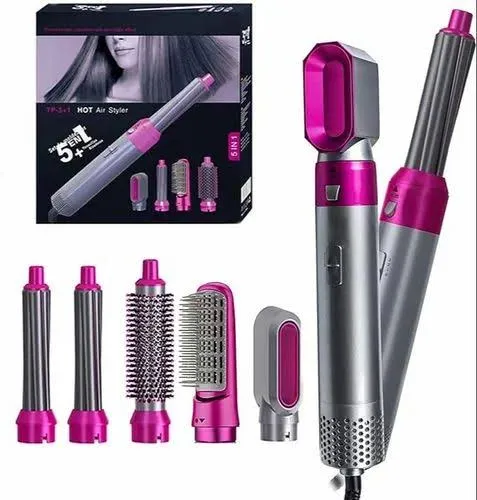 Majestu%205%20in%201%20Hair%20Dryer%20Set%20Hot%20Air%20Comb%20Blow%20Volumizer%20Brush%205%20in%201%20Hair%20Styler%20Hot%20Air%20Styler%205%20in%201%20Curling%20Iron%20Set%20Salon%20One%20Step%20Hot%20Air%20Brush%20Curling%20Wand%20Ionic%20Ceramic%20Hair%20Straightener%20Brush%20Electric%20Blow%20Dryer%20Curler%20for%20Women%20Girls%20-%20Image%203