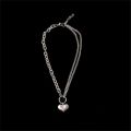 【Aesth Diary Store】Kpop Trendy Cute Shape Pendant Necklace Neck Aesthetic Jewelry Accessories Decoration. 