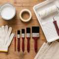 5 Pcs Paint Brush Set 1", 1.5", 2", 3" & Detail Brush | Wall, Wood & Furniture Painting Brushes. 