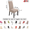 Fitted Chair Covers - Pack of 6 - Dust Proof - Stretchable - Cotton Jersey. 