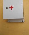 wall mounted wooden first aid box Security locker plus keys holder. 