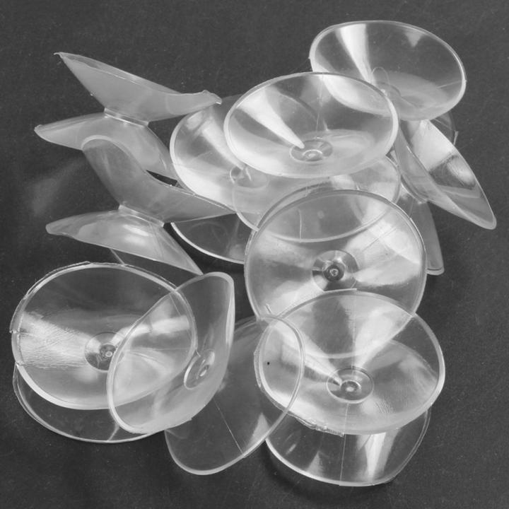 20 Pcs Double Sided Suction Cup - Sucker Pads for Glass, Plastic - 30mm Width