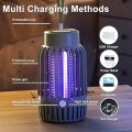 Mosquito Lamp Mosquito Repellent Artifact Indoor Mosquito Repellent Rechargeable Anti-Mosquito Electric Mosquito to Kill Ultraviolet. 