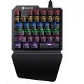 Sades TS-35 One Handed 35 Keys Mechanical RGB Gaming Keyboard. 