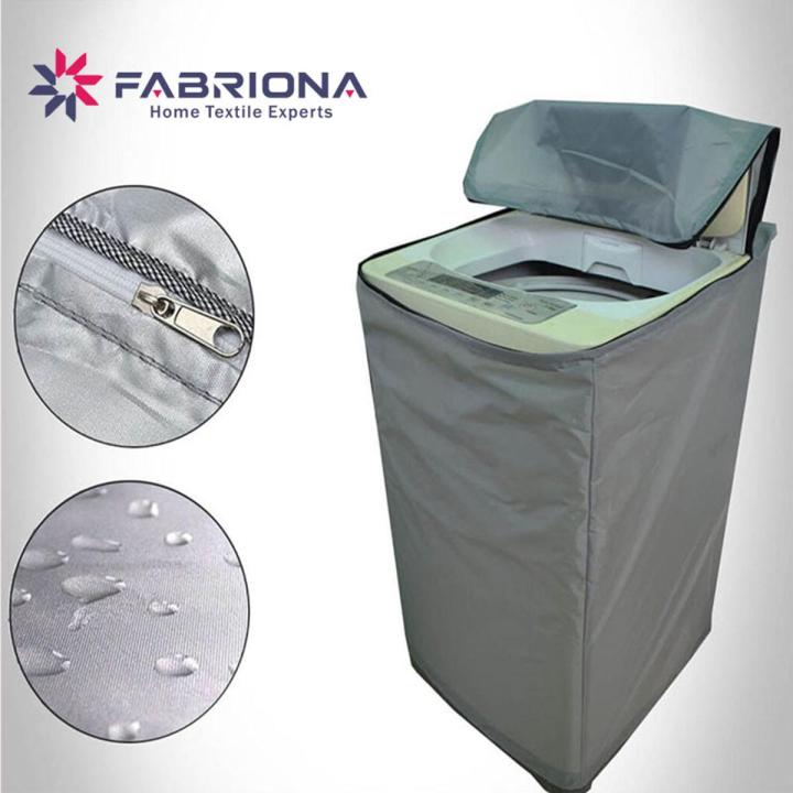 Washing Machine Cover for 12-15 Kg (Waterproof, Sunscreen and Dustproof Protector