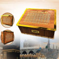 Umrah Saving Box - Wooden Islamic Money Saving Box - 280 Days Hajj & Umrah Savings Box Plan. 