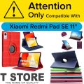 Case Redmi pad se 11 inch cover Case Mi Pad SE Cover 11 inch 2023 For Xiaomi Redmi Pad SE case  for Mi Redmi Pad SE 11.0 inch Rotate Cover. 