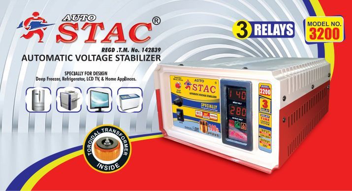 STAC Voltage Stabilizer 3200 Watt (160-280V)