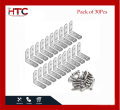 (1 Inch)L Shape Metal Corner Brace Angle Bracket with  Screw. 