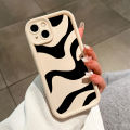 AMORVOR for Redmi K40 Pro Xiaomi Poco F3 MI 11x Back Cover Soft Square Ladder Black Zebra Stripe Silicone Camera Protection Phone Case. 