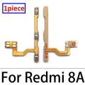 2Pcs Power Switch Button Volume Key Button Flex Cable For Xiaomi Redmi 8 8A 9 9A Note 8 8T 9 9S Mi 10 lite Note 10 Pro 10T Lite. 