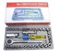 ORIGINAL - Aiwa 40 Pcs Socket Wrench Set Tool Kit Combination Set Small Travel Car Tool Set. 