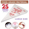 25/100PCs Disposable Pastry Bag Icing Piping Bag Cake Pastry Cupcake Decorating fit All Size nozzles Pastry Bags Bakeware Tools. 