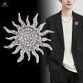 Men Brooch Decoration Accessories Lapel Pin for Coat Bag Scarf. 