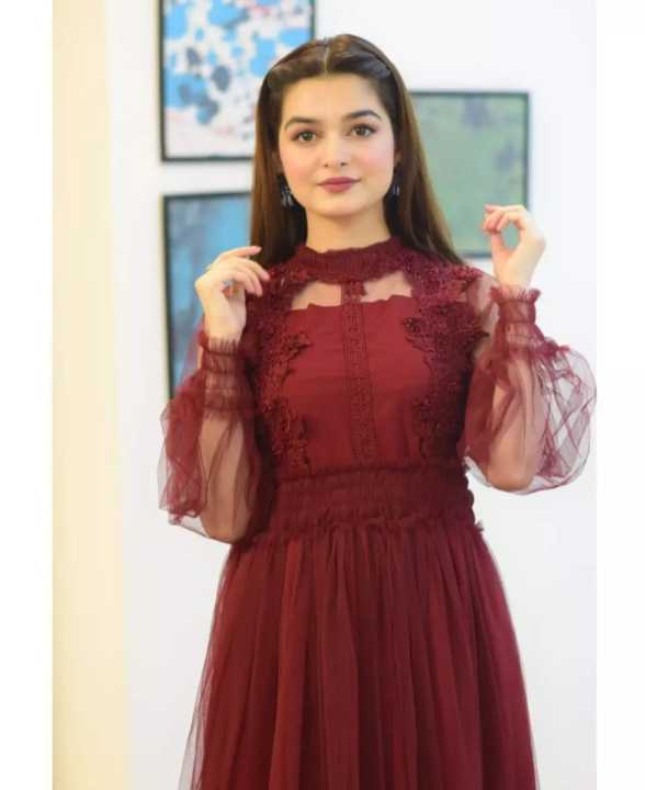 Lace%20Flower%20Net%20Long%20Maxi%20Dress%20for%20Women%20and%20Girls,%20Lantern%20Sleeve%20Voile%20Princess%20Dress,%20Elegant%20Retro%20Style%20-%20Image%205