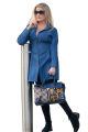Western look Denim Shirt for girls - Khadijah Store. 