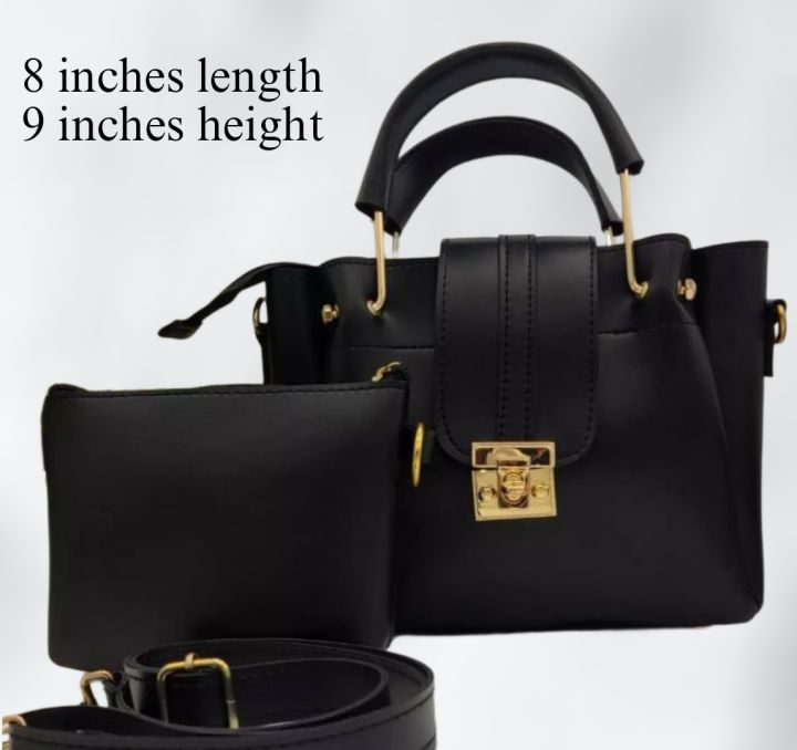 Ladies%20Soft%20PU%20Leather%20Handbag%20with%20Small%20Carry%20Pouch%20and%20Adjustable%20Shoulder%20Strap%20-%20Image%206