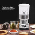 Raf 2 in 1 Mini Electric Coffee Grinder - Electric Masala Grinder - Juicer Blender - Juicer Blender Grinder - Stainless Steel Material - Spices and Food processor High Quality Machine - Chatni Maker. 