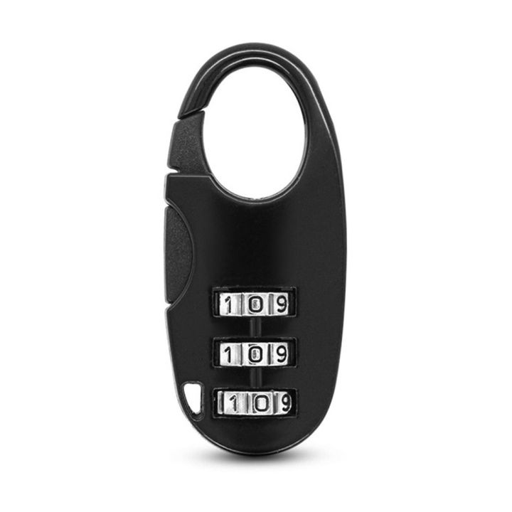 Mini Zinc alloy 3 Digit Password Lock Code Lock Combination Lock ...