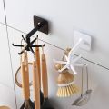 360° Rotating Folding Hook,Self-Adhesive 180°Vertical Flip Waterproof Utility Hook for Home Kitchen Bathroom Towel Office Sticky Wall Hook, Damage-Free No Drilling. 