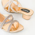 New Heel Sandal for Girls and Women's Fashion 2 Inches Block Heels. 